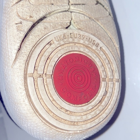 Original grey/dark blue hombre canvas Fitflop. Lace up. Lightweight. Size 8. - Picture 6 of 7